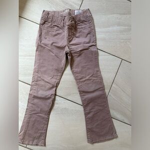 Gap girls cotton lilac flare pants size 5 very good condition